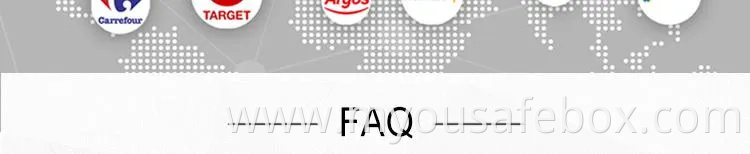 100% Full Inspection Portable Mini Pistol Safe Box Factory in China (USPS-7430F)